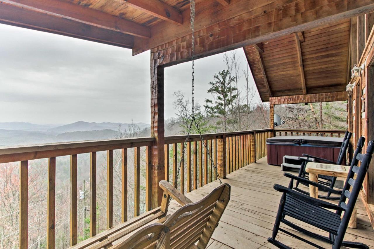 Sevierville Cabin With Private Hot Tub And Fireplace! Dış mekan fotoğraf